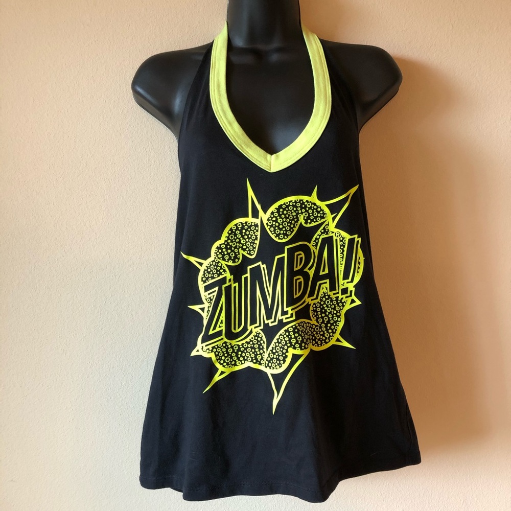Zumba halter neck top